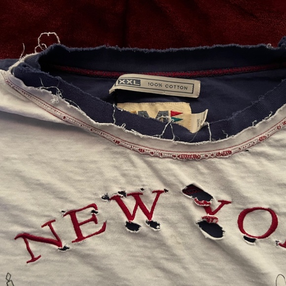 Vintage Mirage Looney Tunes New York Yankees T-Shirt Size XXL - Picture 4 of 12